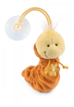 Nici 24745 Flibbies Flibbie Raupe Wurm Mit Saugnapf Orange Blume Ca 12cm Plüsch