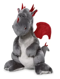 Nici 34109 Drache Dracon Grau Stehend 30cm Plüsch Kuscheltier