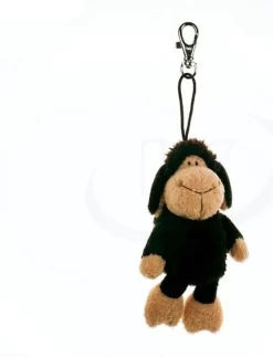 Nici 24651 Schlüsselanhänger Mit Karabiner Schwarzes Schaf Ca 12cm Schlenker