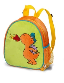 NICI 37933 Rucksack Drache Kokosnuss Plüsch 24x28x12cm