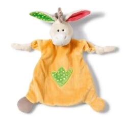 NICI 39241 Schmusetuch Esel 25 X 25 Cm