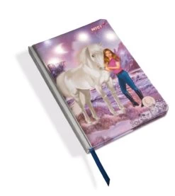 NICI 44915 Notizbuch Hardcover Soulmates Mystery Hearts Mit LED