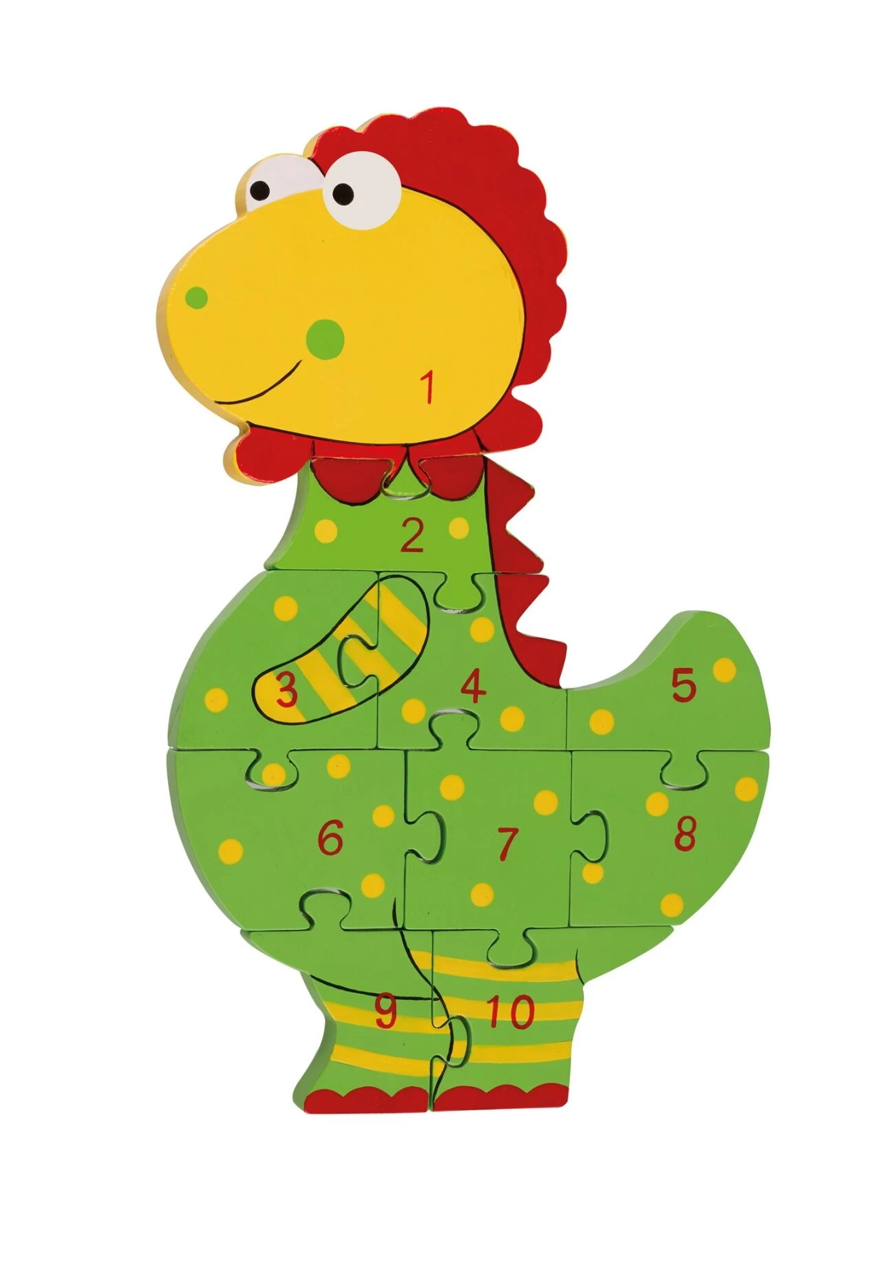 NICI 46016 Zahlenpuzzle Dinosaurier 2 NICI 46016 Zahlenpuzzle Dinosaurier – Bild 2