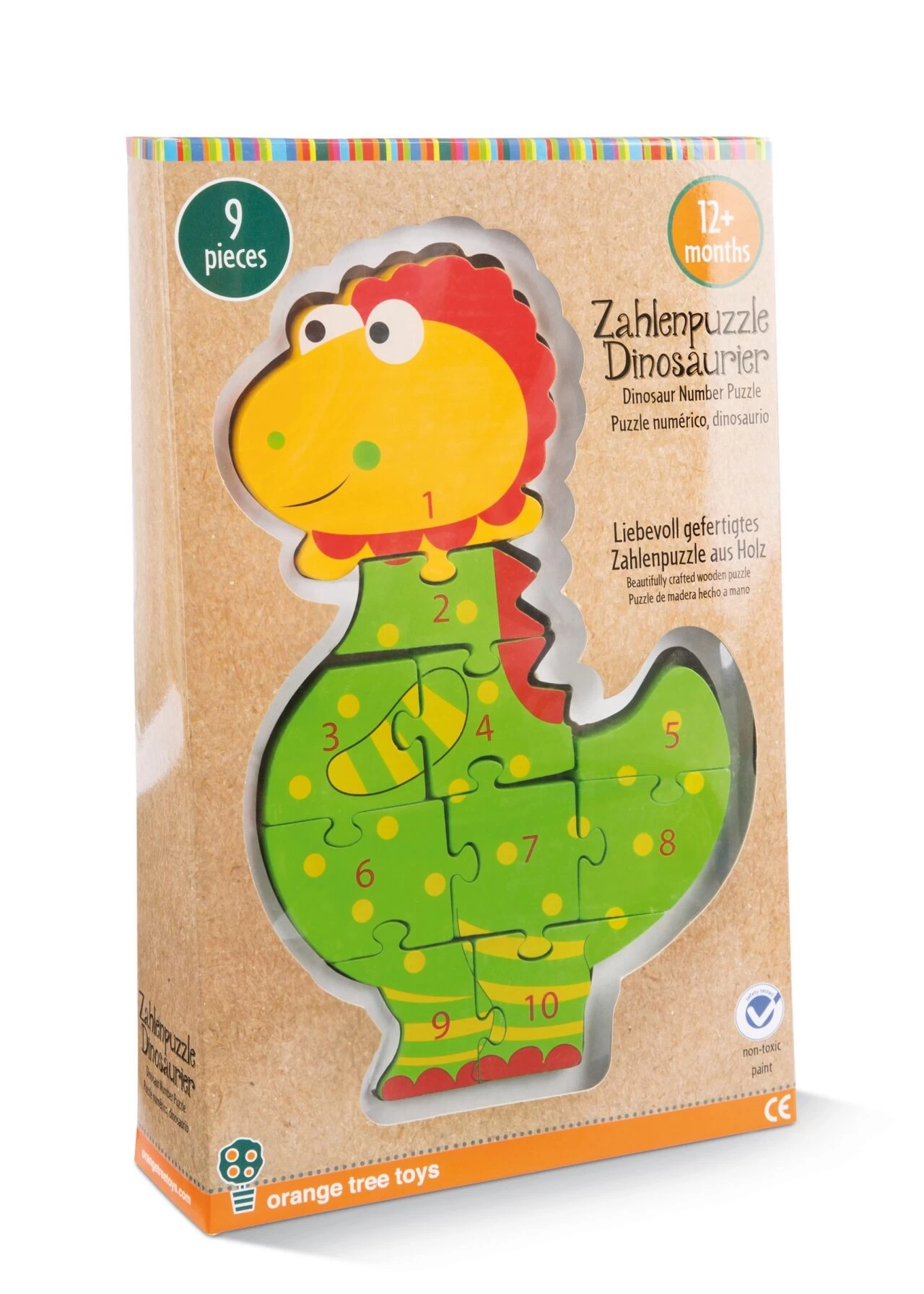 NICI 46016 Zahlenpuzzle Dinosaurier 1 NICI 46016 Zahlenpuzzle Dinosaurier