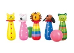 NICI 46024 Kegelspiel Tiere