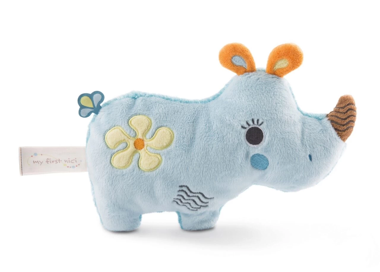 NICI 46573 Schmusetier 2D Nashorn Manuffi 20 Cm 1 NICI 46573 Schmusetier 2D Nashorn Manuffi 20 Cm