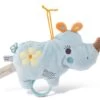 NICI 46579 Spieluhr 2D Nashorn Manuffi 20 Cm