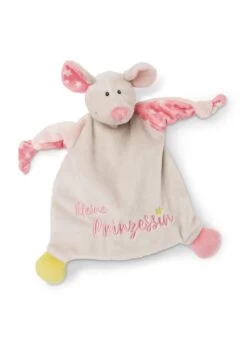 NICI 46731 Schmusetuch Maus "Kleine Prinzessin"