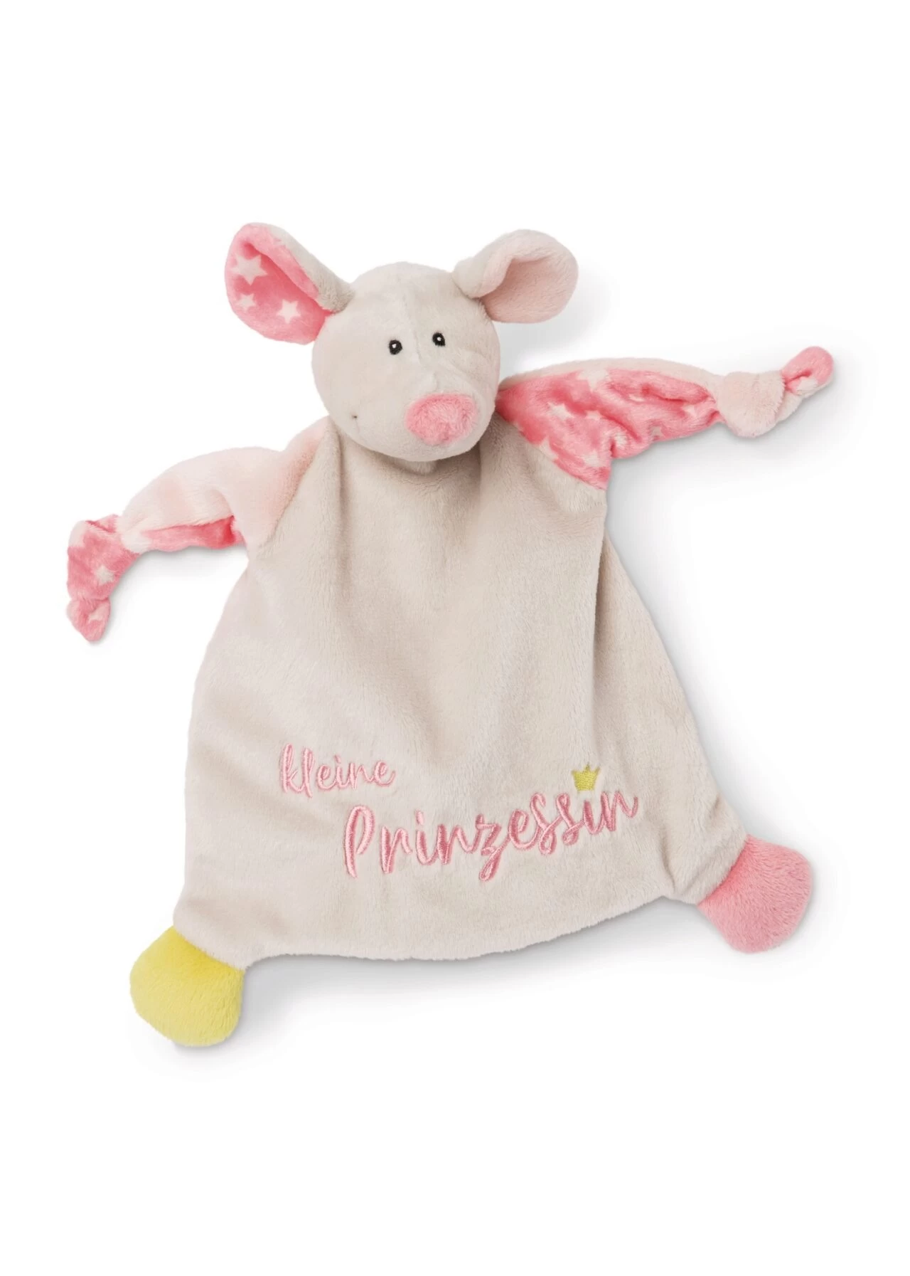 NICI 46731 Schmusetuch Maus "Kleine Prinzessin" 1 NICI 46731 Schmusetuch Maus "Kleine Prinzessin"