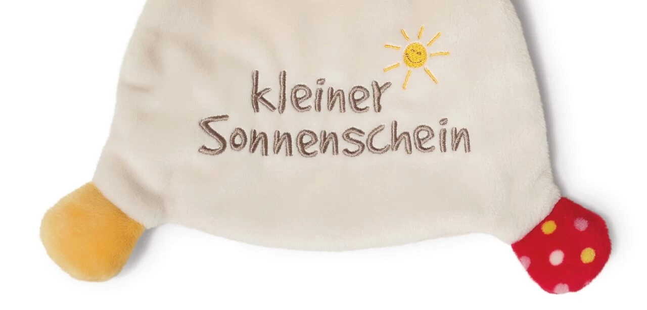 NICI 46996 Geschenkset Schmusetuch Und Kuscheltier Hase Tilli 'kleiner Sonnenschein' 5 NICI 46996 Geschenkset Schmusetuch Und Kuscheltier Hase Tilli 'kleiner Sonnenschein' – Bild 5