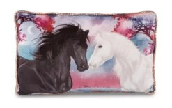 NICI 47112 Kissen Pferde Winnie & Hilde Rechteckig 43x25cm