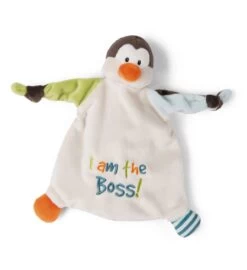 NICI 47133 Schmusetuch Pinguin "I Am The Boss"