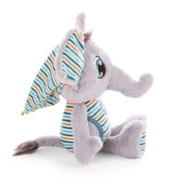 NICI 47191 Kuscheltier Schlafmützen Elefant Polino 38 Cm -Stofftierladen nici 47191 kuscheltier schlafmutzen elefant polino 38 cm 2