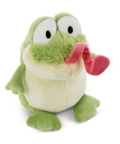NICI 47614 Sitzendes Kuscheltier Frosch NICI Green 25cm