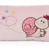 NICI 47941 Kissen Schnecke Rosa Rechteckig 43x25 Cm