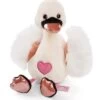 NICI 48266 Love Schwan Weiß 25cm NICI GREEN