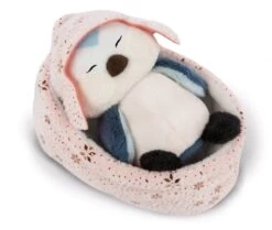 NICI 48355 Vogel Andoli 12 Cm Schlafend Im Körbchen GREEN