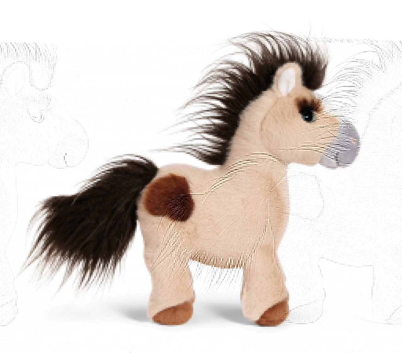 NICI 48378 Pony Loretta 25 Cm Stehend 2 NICI 48378 Pony Loretta 25 Cm Stehend – Bild 2