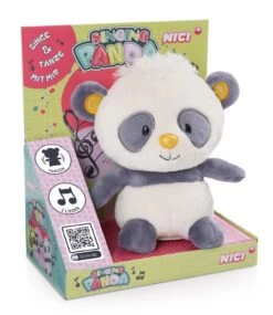 NICI 48417 Singing Panda 20 Cm Mit Sing- & Tanzfunktion
