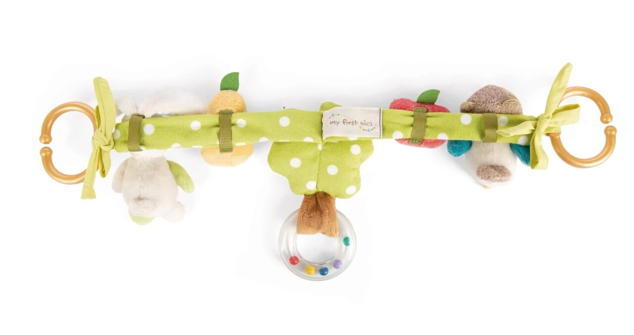 NICI 48512 Kinderwagenkette Hase Und Eule 40cm Mit 5 Figuren 40 Cm 2 NICI 48512 Kinderwagenkette Hase Und Eule 40cm Mit 5 Figuren 40 Cm – Bild 2