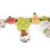 NICI 48512 Kinderwagenkette Hase Und Eule 40cm Mit 5 Figuren 40 Cm