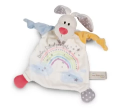 NICI 48678 Set Schmusetuch Und Rasselring Dein Schutzengel Häschen In Geschenkverpackung -Stofftierladen nici 48678 set schmusetuch und rasselring dein schutzengel haschen in geschenkverpackung