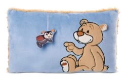 NICI 48787 Kissen Bär Mielo 43x25cm GREEN