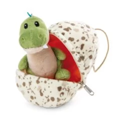 NICI 48804 Kuscheltier Dino Baby Junge Im Ei 13 Cm Mit Loop