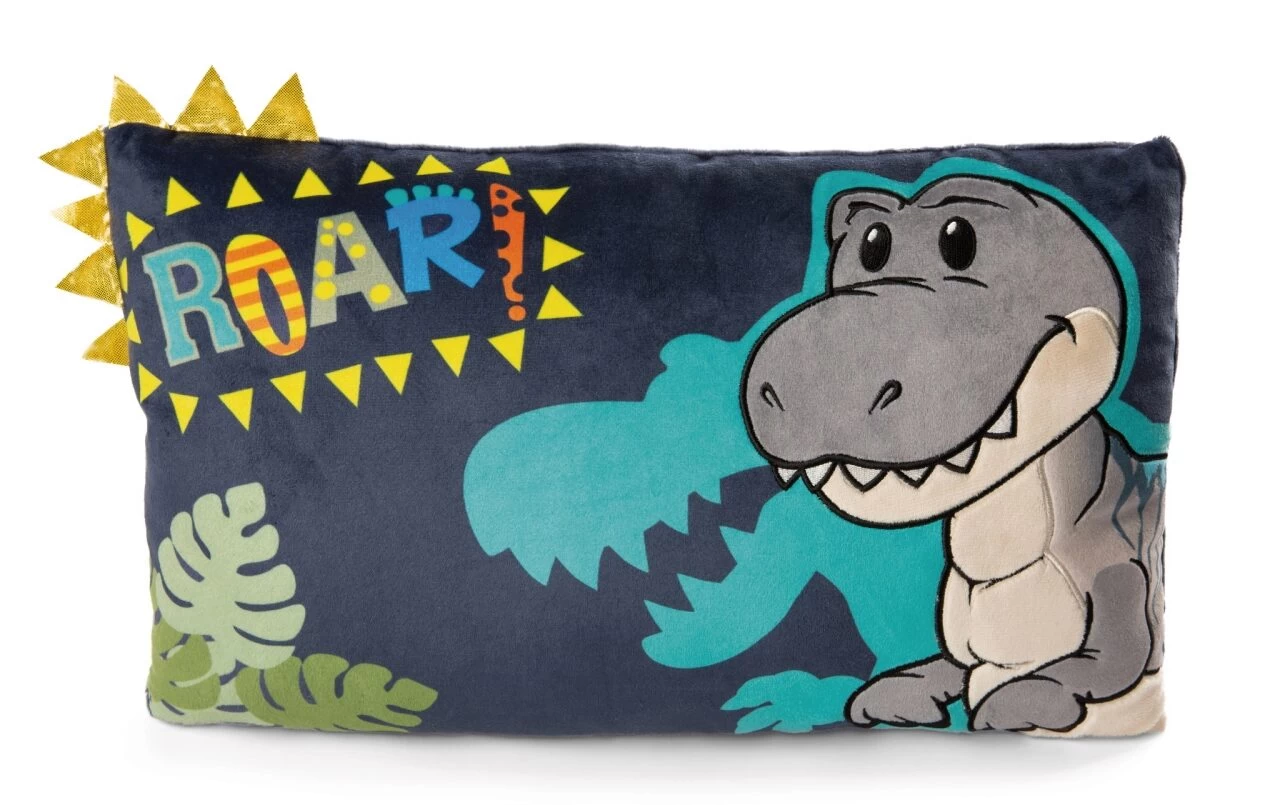 NICI 48819 Kissen Dino Tony-Rex 43 X 25cm GREEN 1 NICI 48819 Kissen Dino Tony-Rex 43 X 25cm GREEN