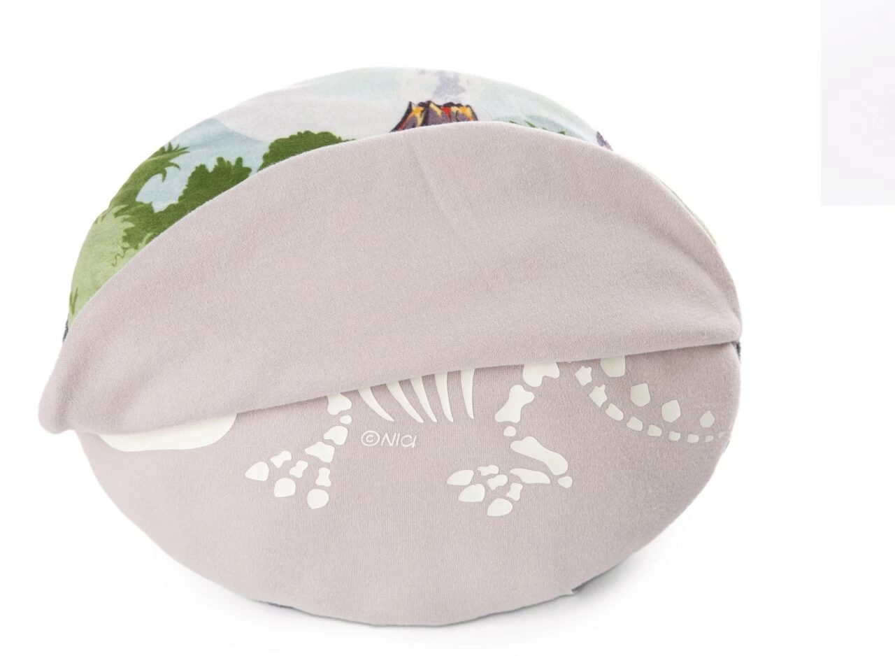 NICI 48820 Kissen Dino Fossily Mit Wendefunktion Und Glow In The Dark Dino GREEN 2 NICI 48820 Kissen Dino Fossily Mit Wendefunktion Und Glow In The Dark Dino GREEN – Bild 2