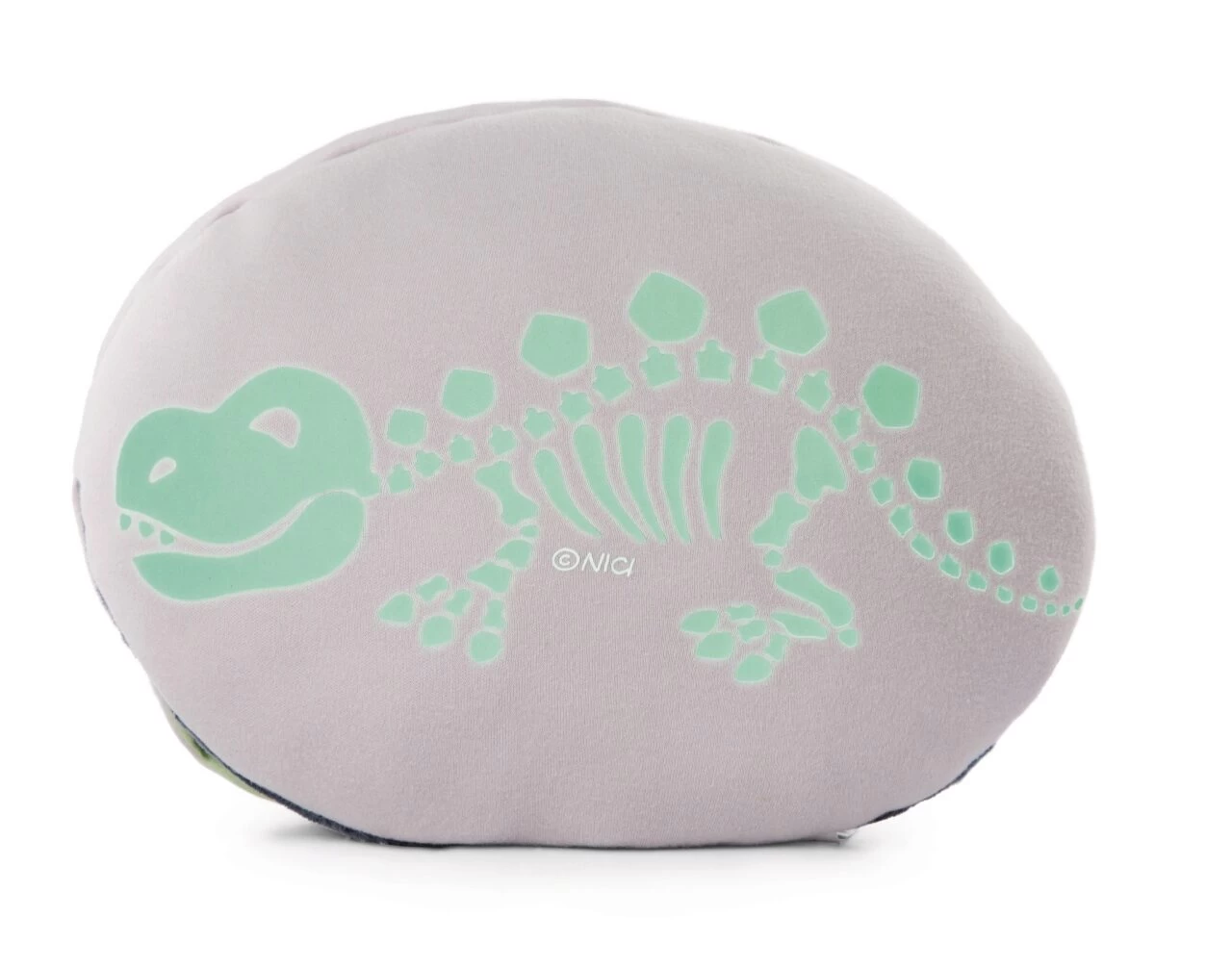 NICI 48820 Kissen Dino Fossily Mit Wendefunktion Und Glow In The Dark Dino GREEN 3 NICI 48820 Kissen Dino Fossily Mit Wendefunktion Und Glow In The Dark Dino GREEN – Bild 3