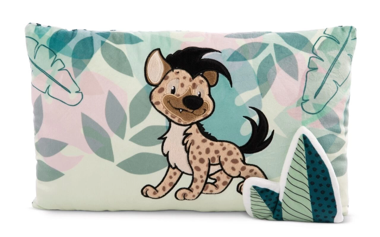 NICI 48868 Rechteckiges Kissen Hyäne Helgi GREEN 43 X 25 Cm 1 NICI 48868 Rechteckiges Kissen Hyäne Helgi GREEN 43 X 25 Cm