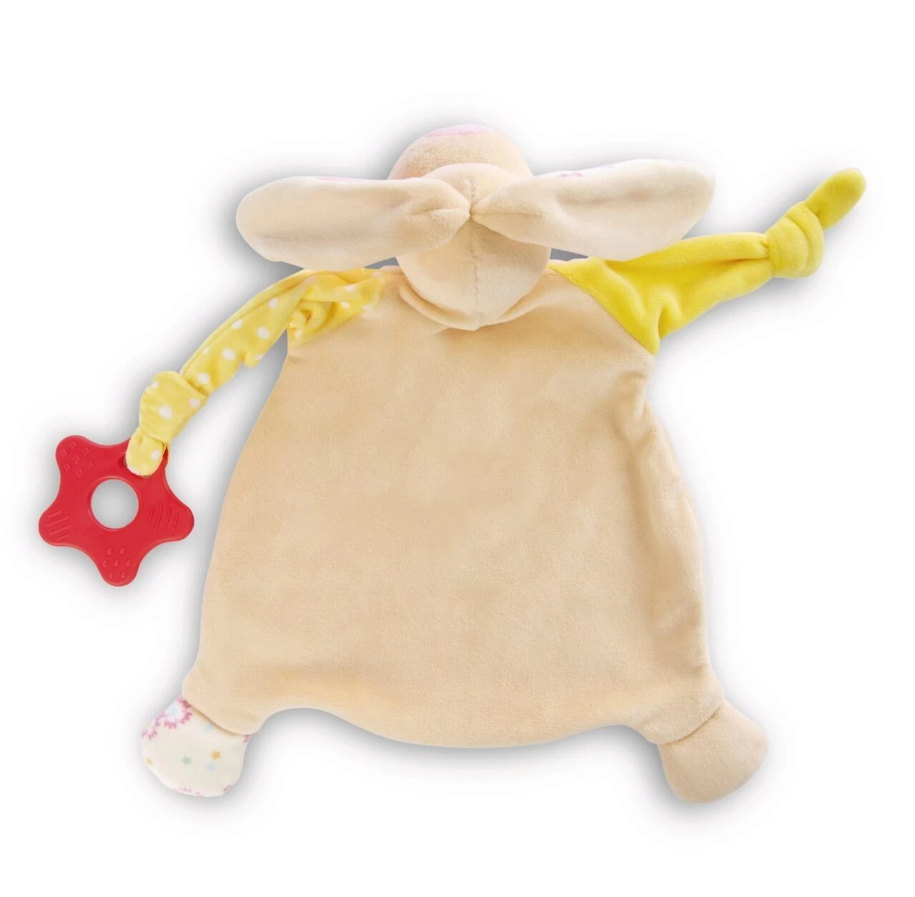NICI 48891 Schmusetuch Hase Mit Beißring Und Schnullerbefestigung 25 X 25 Cm 2 NICI 48891 Schmusetuch Hase Mit Beißring Und Schnullerbefestigung 25 X 25 Cm – Bild 2