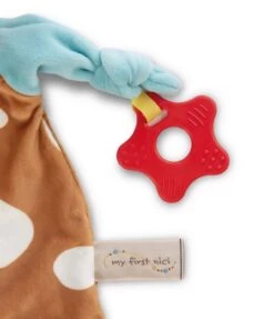 NICI 48892 Schmusetuch Kuh Mit Beißring Und Schnullerbefestigung -Stofftierladen nici 48892 schmusetuch kuh mit bei ring und schnullerbefestigung 2