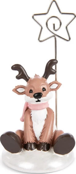 Nici Fotohalter Rentier Jonte, Polyresin (48359)