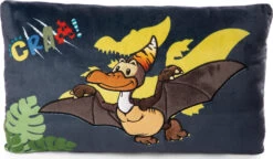 Nici Kissen Dino Orny 43x25cm GREEN