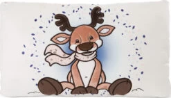 Nici Kissen Rentier Jonte GREEN, Rechteckig, 43 X 25 Cm (48332)