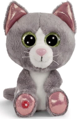 Nici Kuscheltier GLUBSCHIS Katze Grau Felinja 15cm