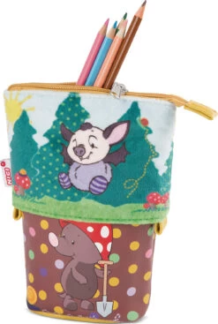 Nici Mäppchen Forest Friends 2022, GREEN, 14 X 19,5 X 6,5 Cm (48214)